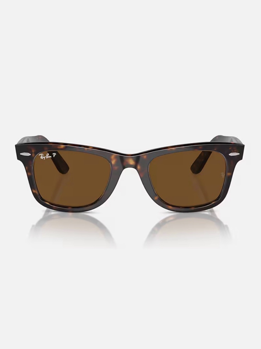 Ray-Ban Original Wayfarer Classic - Polarized - Polished Tortoise - Brown Lenses